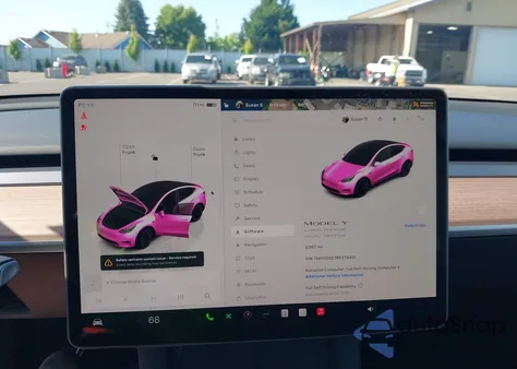 2024 Tesla Model Y Long Range Dual Motor All-Wheel Drive from USA, damaged, VIN 7SAYGDEE7RF074401